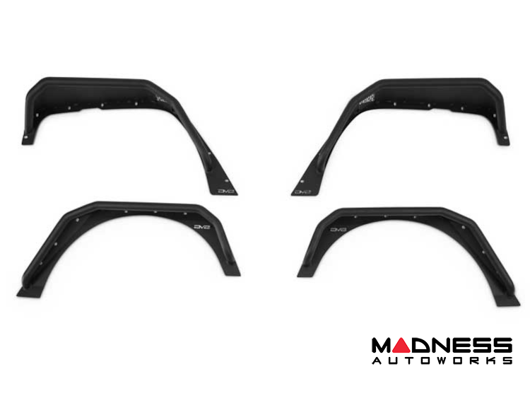 Jeep Wrangler JK Fender Flares - DV8 Offroad - Slim - `07-`18